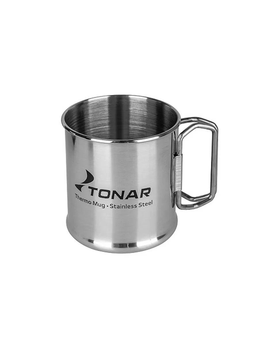 Кружка 300ML металлическая скл. ручки (T.TK-035-300)