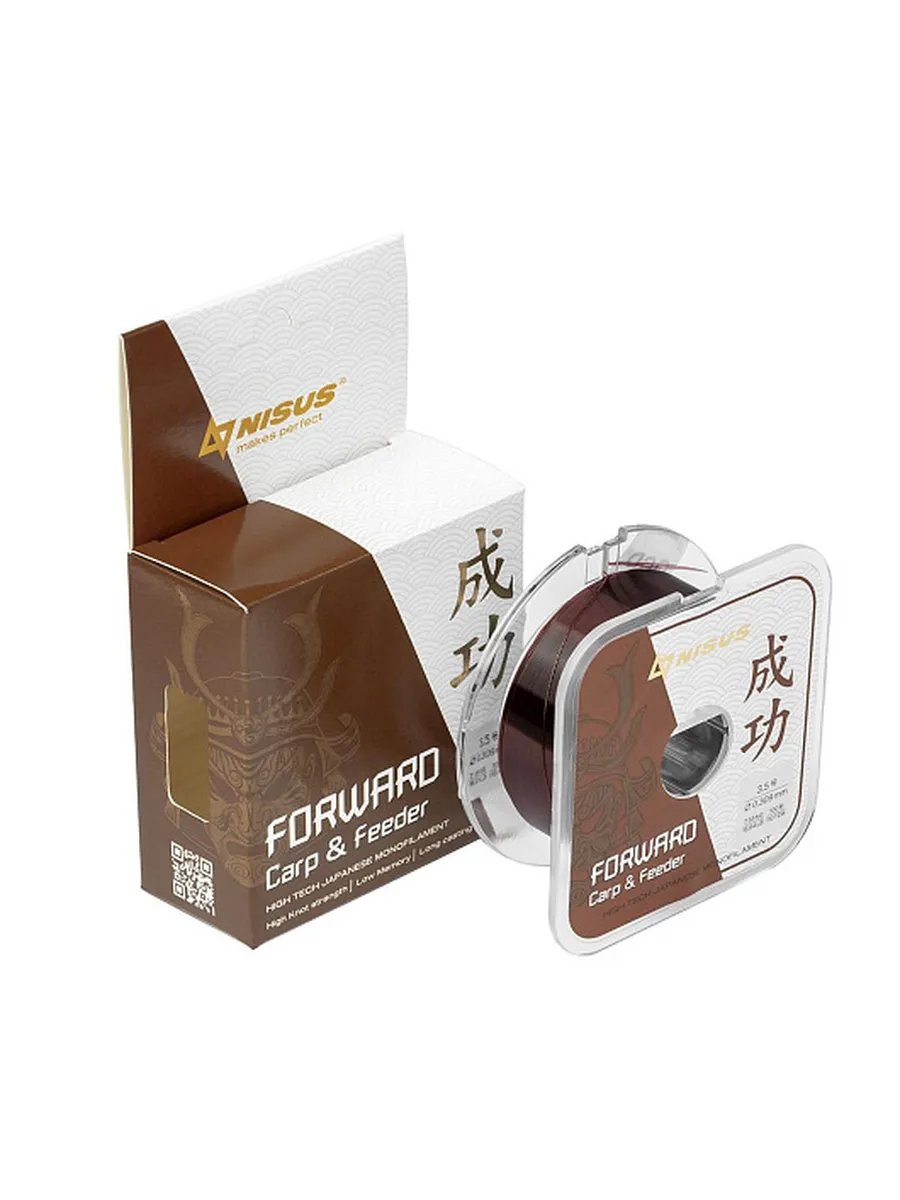 Леска FORWARD Carp & Feeder brown 0,309mm/100m Nylon