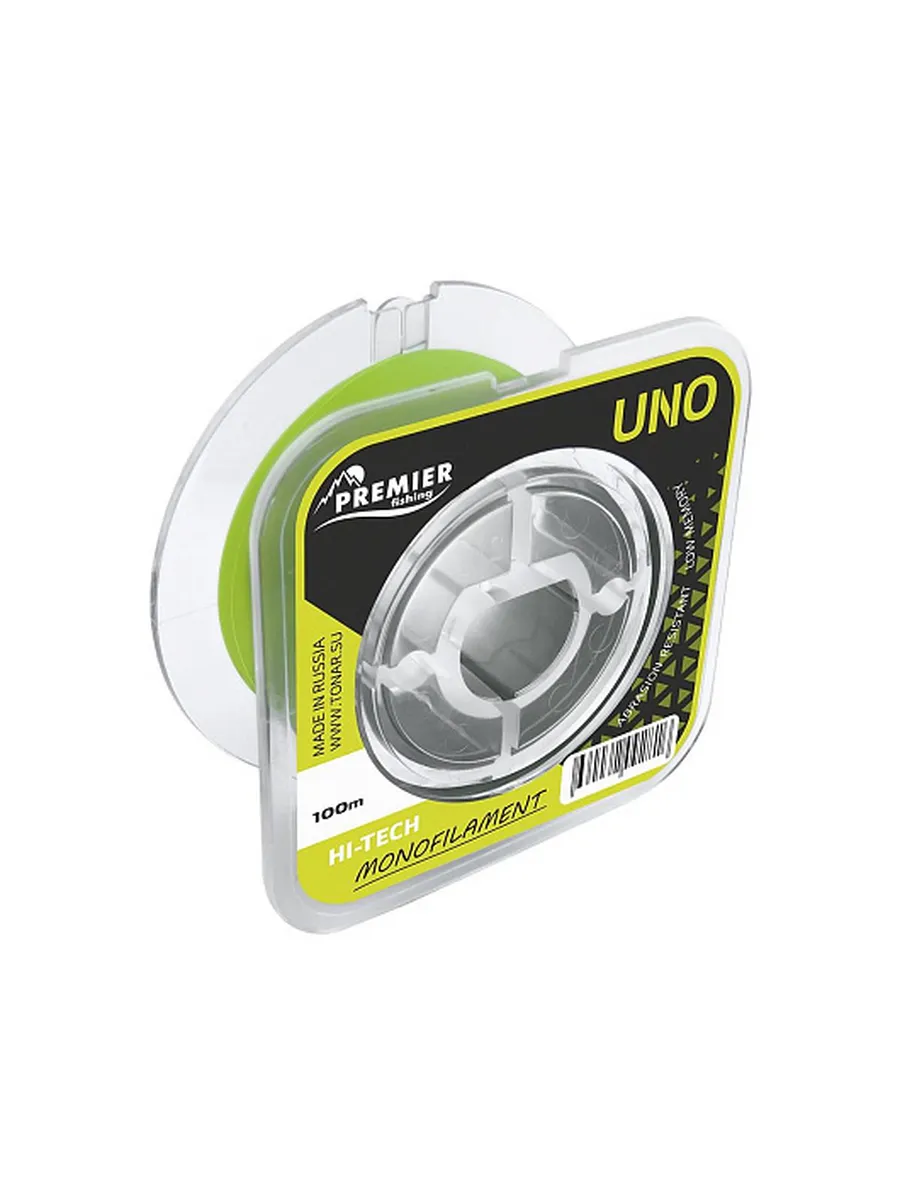 Леска UNO 0,45mm/100m F.Yellow Nylon