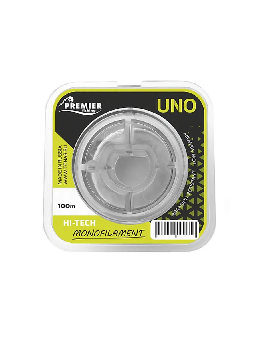 Леска UNO 0,45mm/100m F.Yellow Nylon