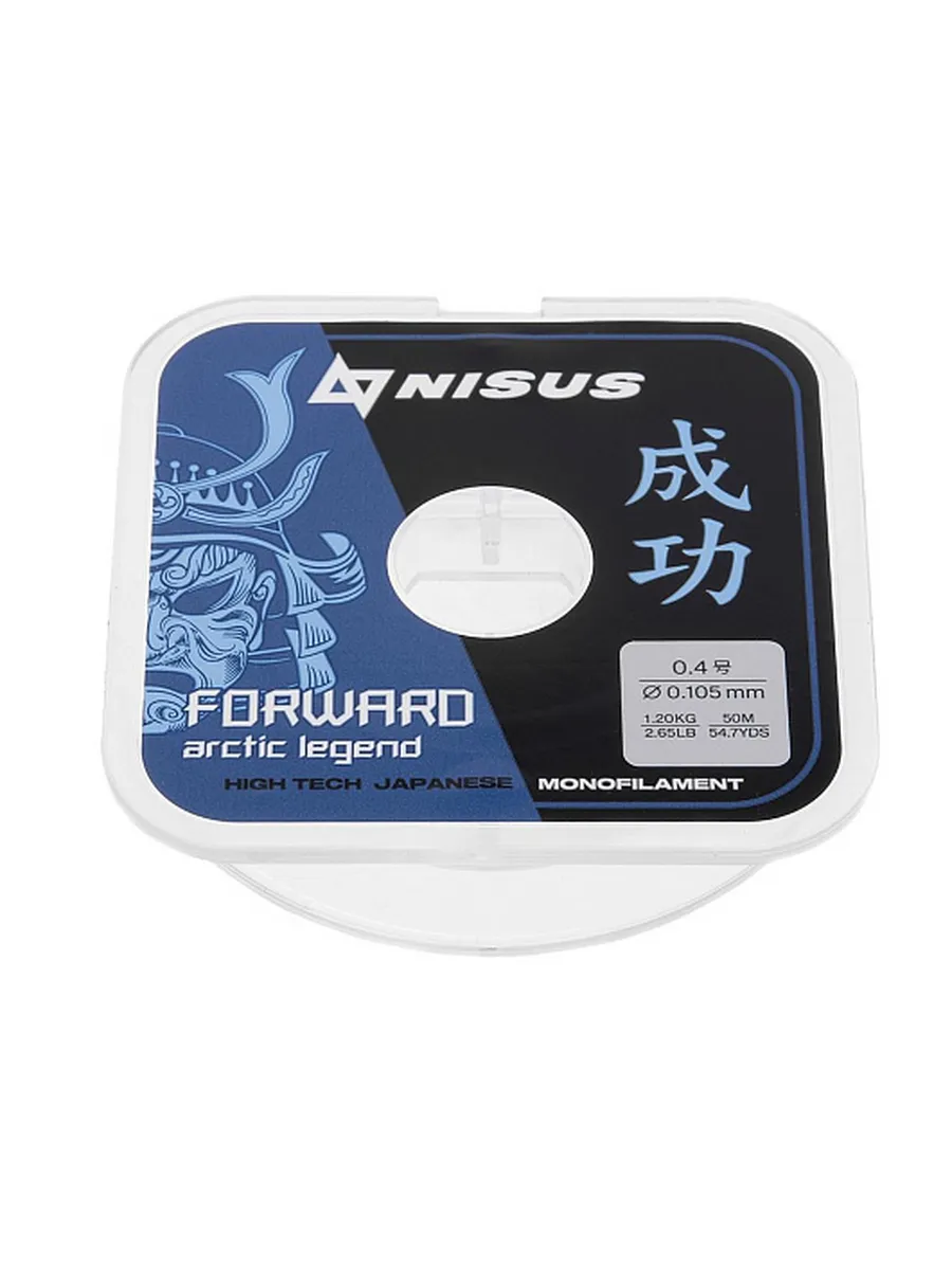 Леска FORWARD ARCTIC LEGEND 0,105mm/50m Nylon Transparent
