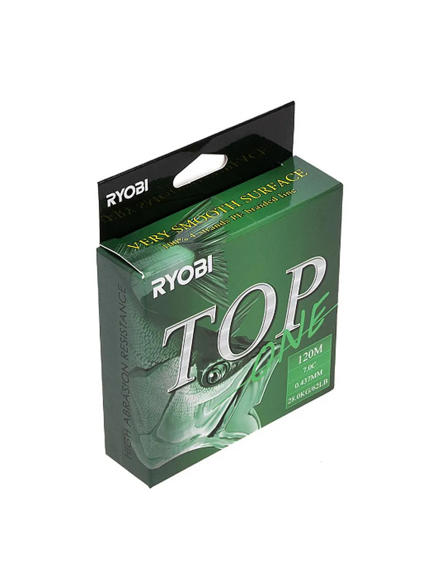 Шнур TOP PE4X-120M 7,0/d-0.437mm