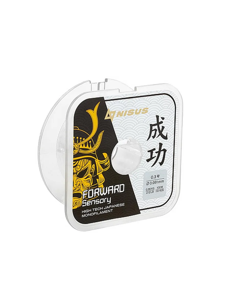Леска FORWARD Sensory 0,091mm/100m Nylon Transparent
