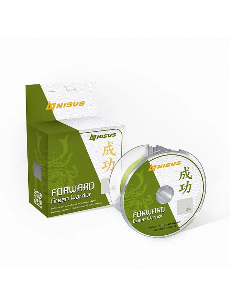 Леска FORWARD Green Warrior 0,405mm/150m Nylon