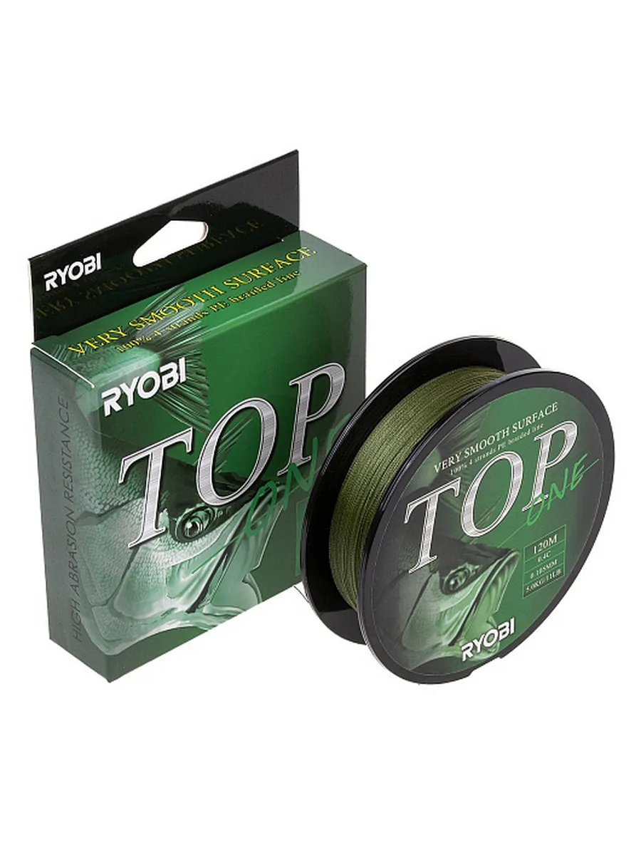 Шнур TOP PE4X-120M 0.4/d-0.105mm