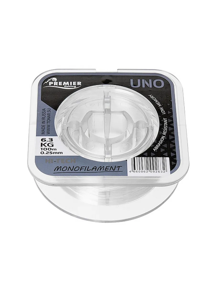 Леска UNO 0,25mm/100m Clear Nylon