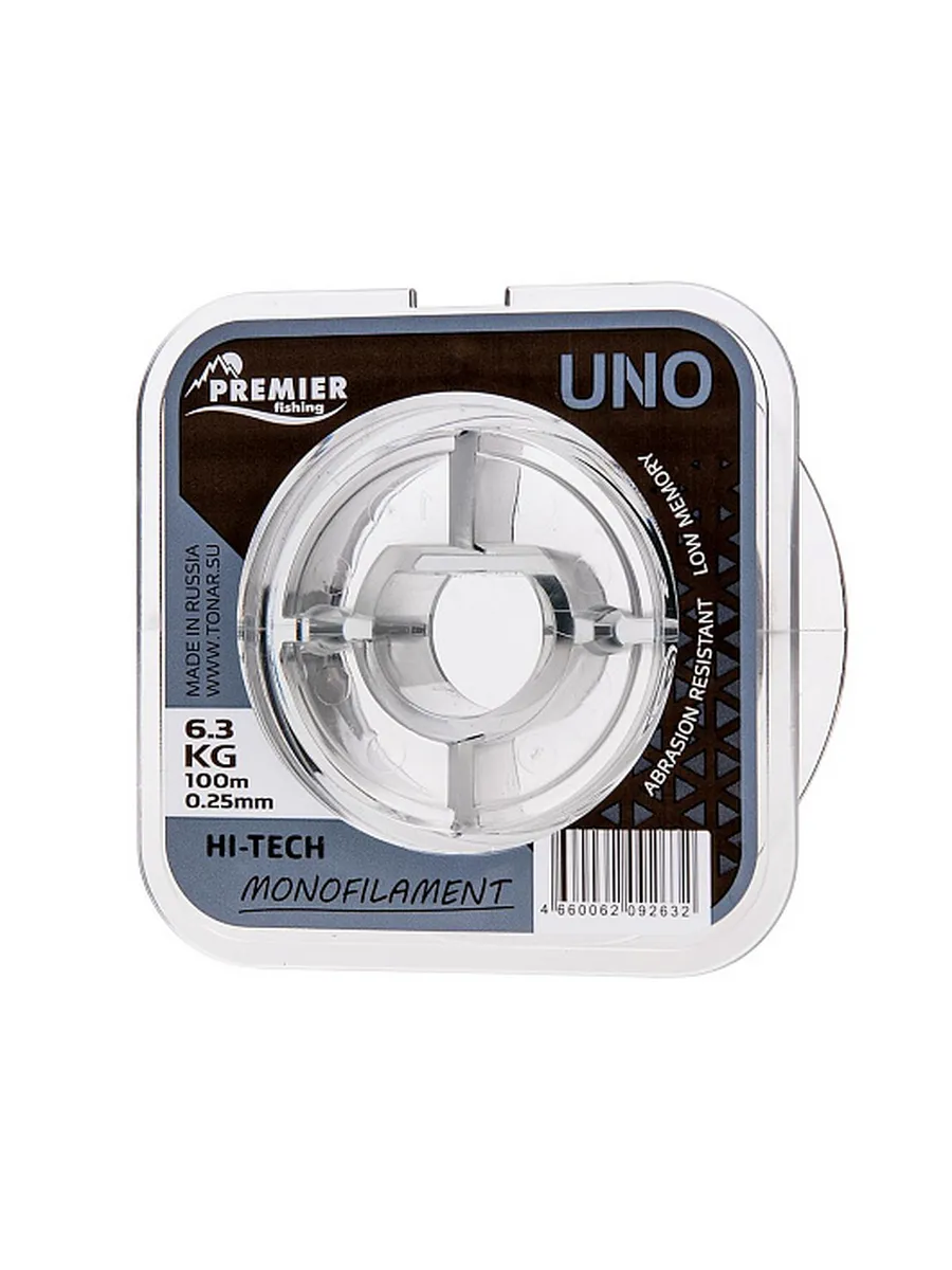 Леска UNO 0,25mm/100m Clear Nylon