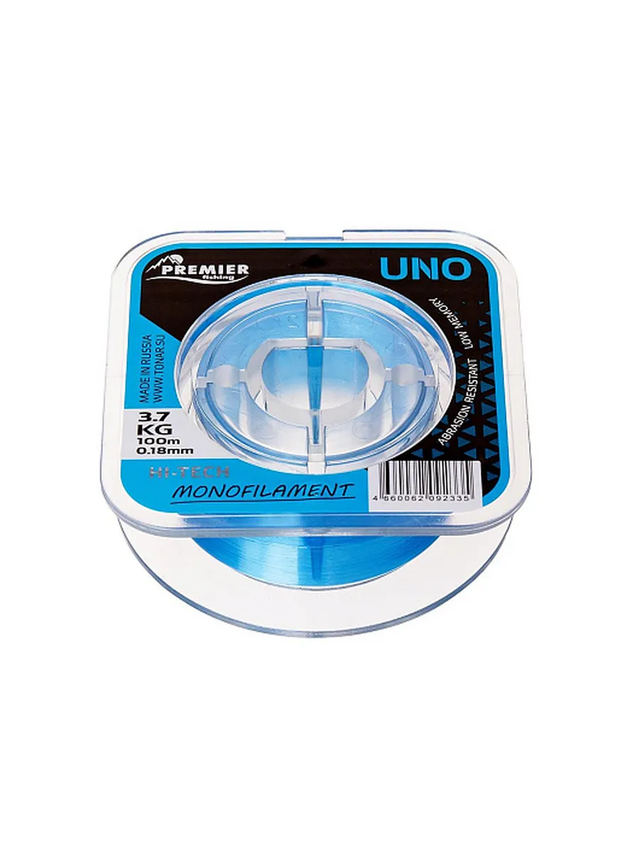 Леска UNO 0,18mm/100m Blue Nylon