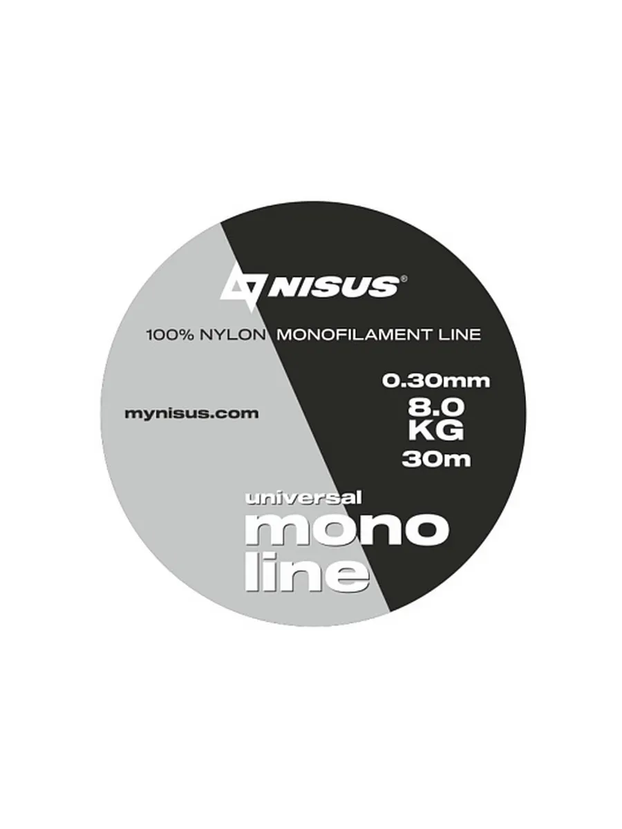 Леска MONOLINE Universal 0,30mm/30m Nylon Transparent