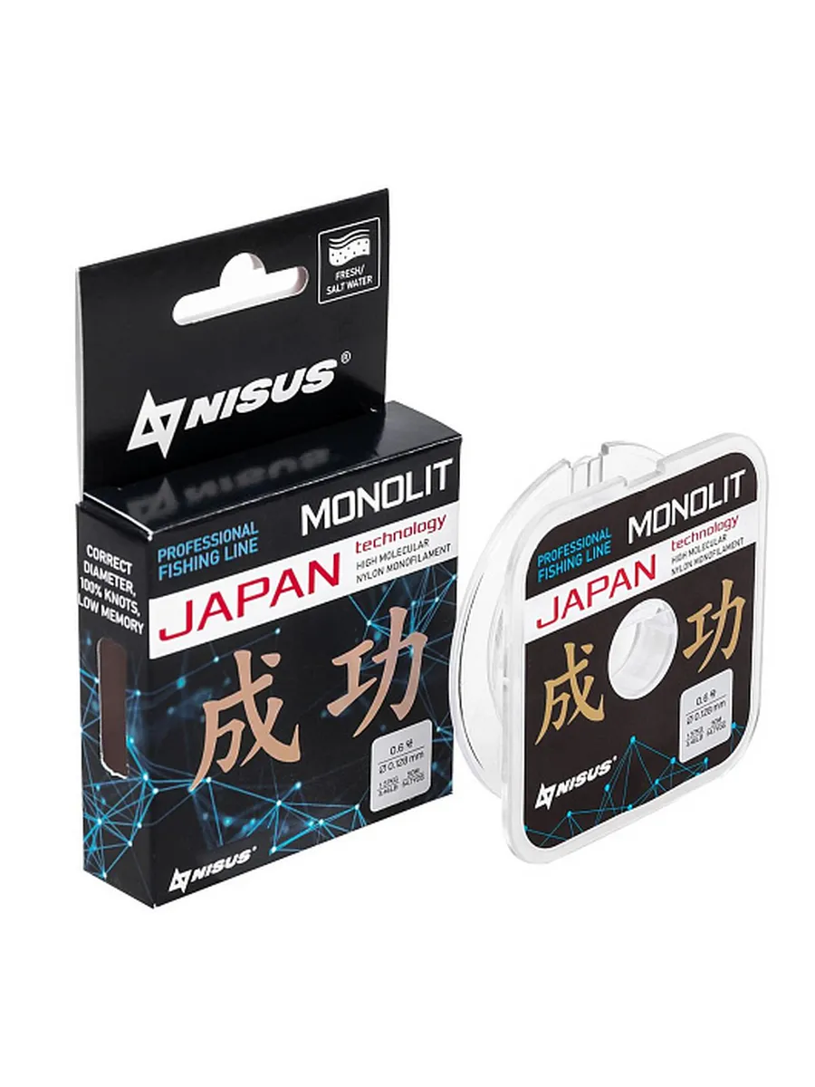 Леска MONOLIT 0,128mm/50m Nylon Transparent