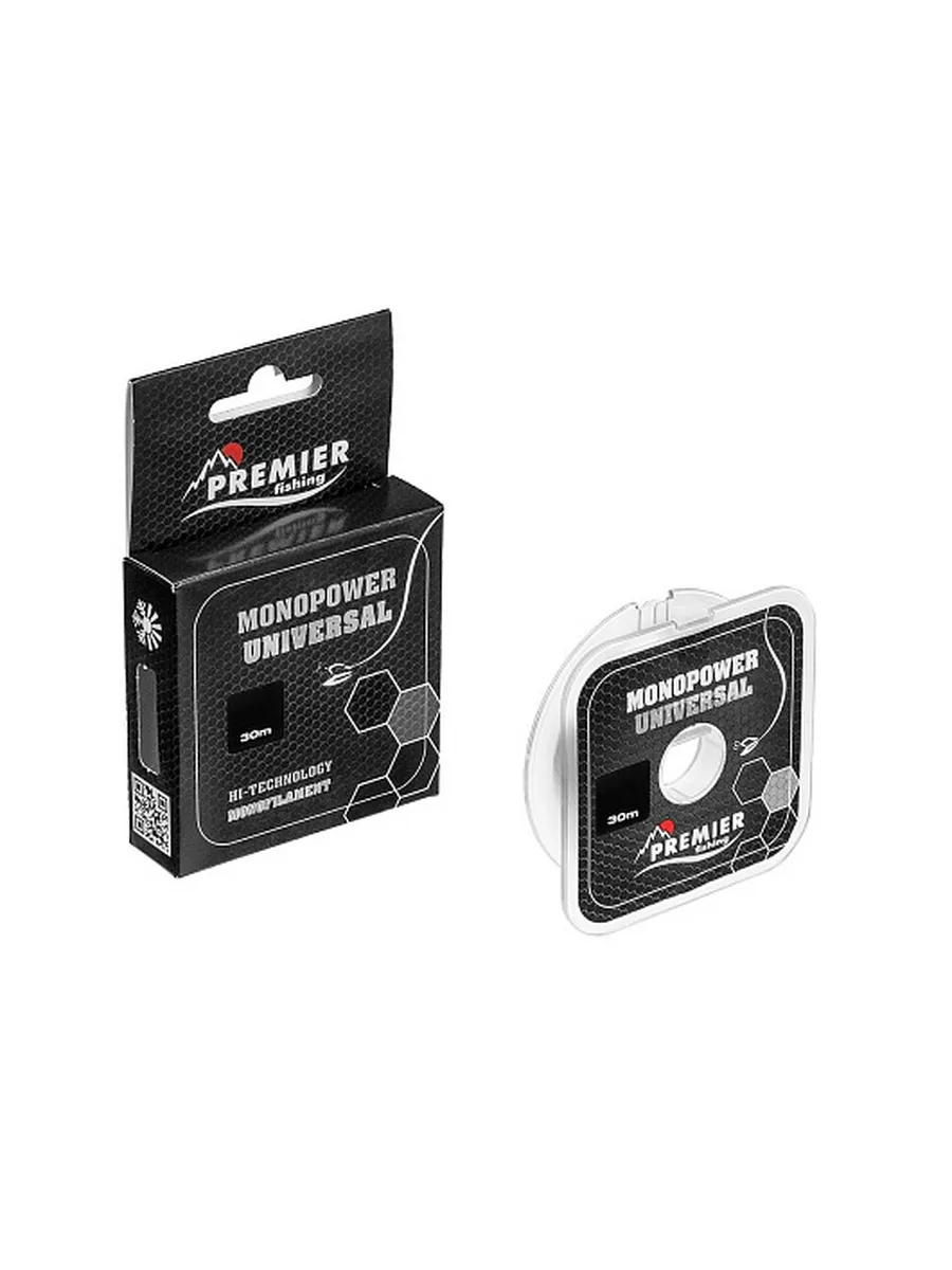 Леска MONOPOWER UNIVERSAL 0,16mm/30m Clear Nylon