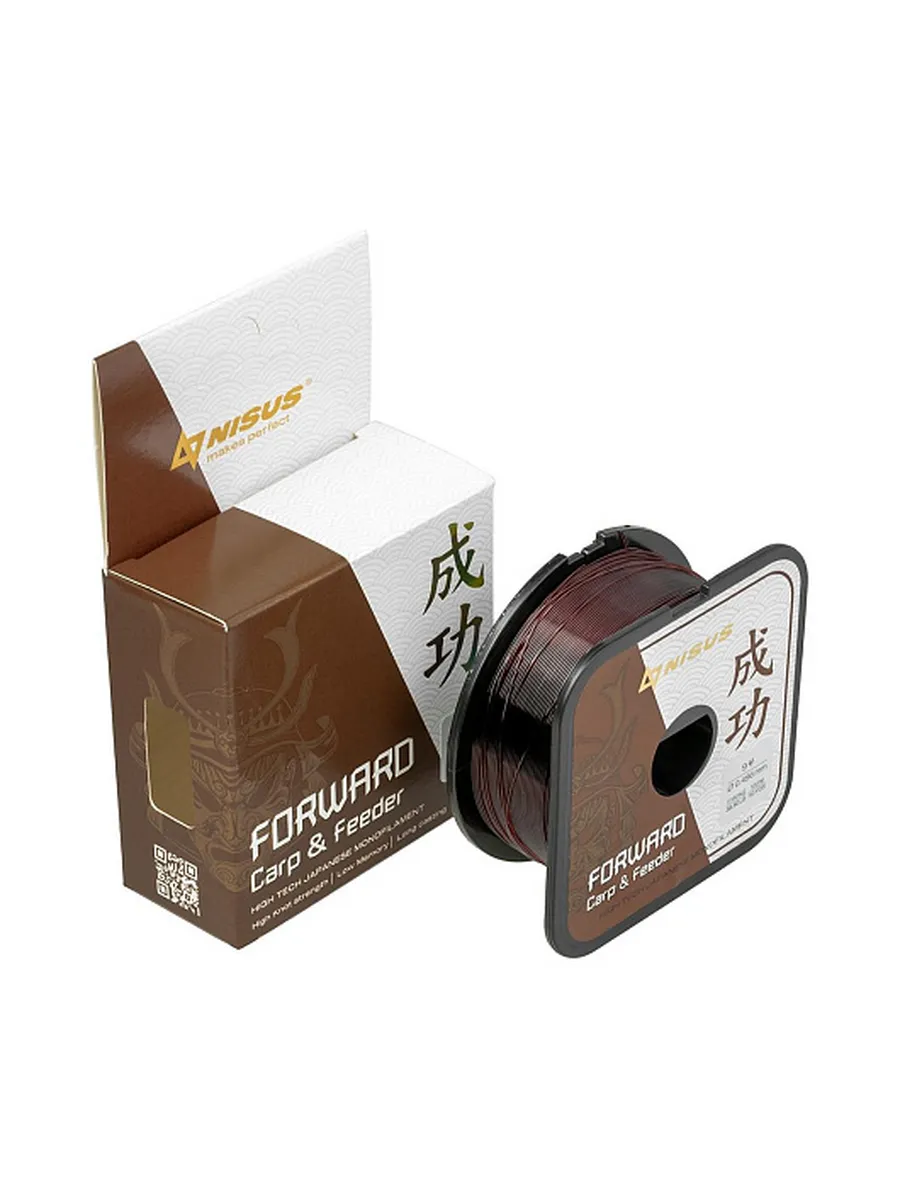 Леска FORWARD Carp & Feeder brown 0,496mm/100m Nylon