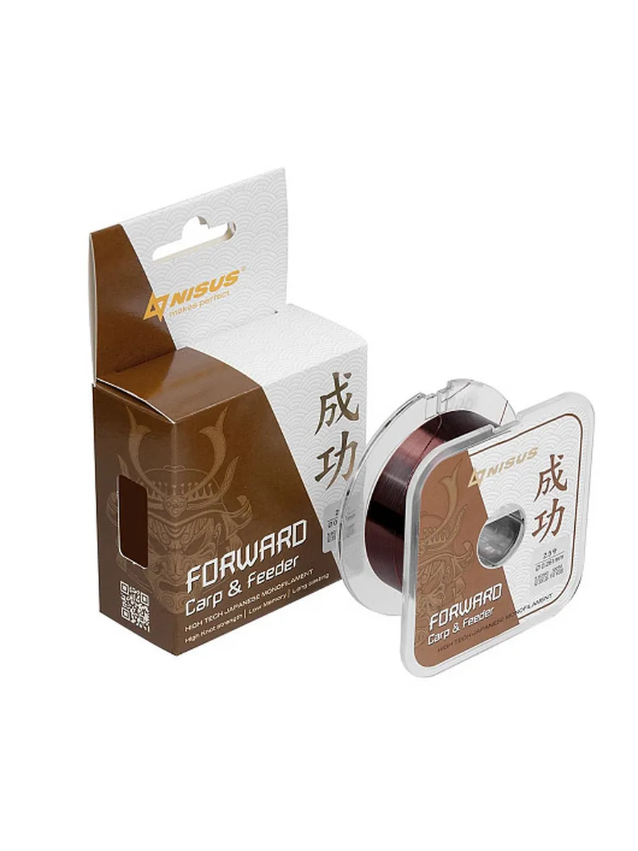 Леска FORWARD Carp & Feeder brown 0,261mm/100m Nylon