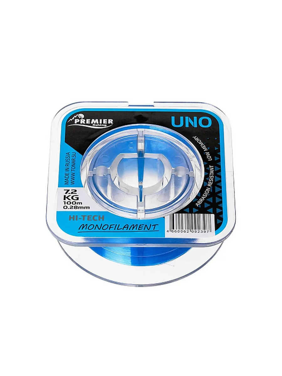 Леска UNO 0,28mm/100m Blue Nylon