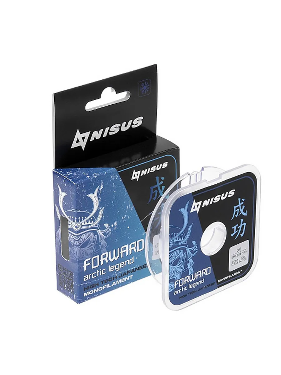 Леска FORWARD ARCTIC LEGEND 0,286mm/50m Nylon Transparent