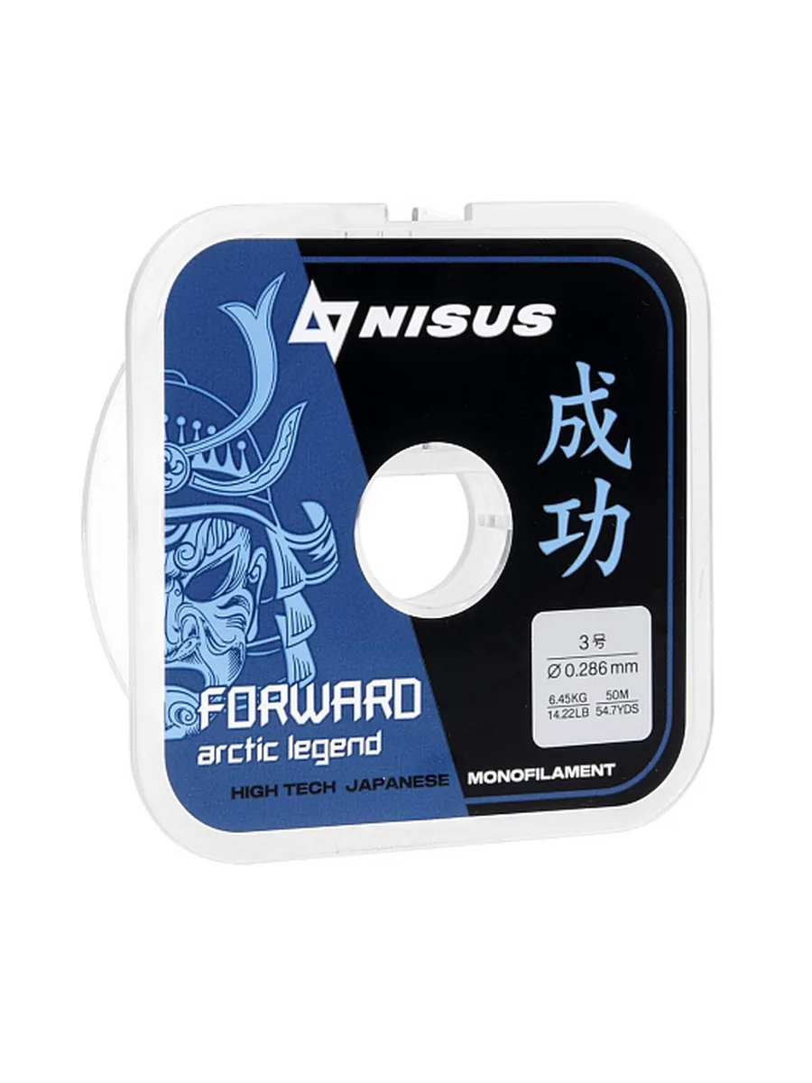 Леска FORWARD ARCTIC LEGEND 0,286mm/50m Nylon Transparent