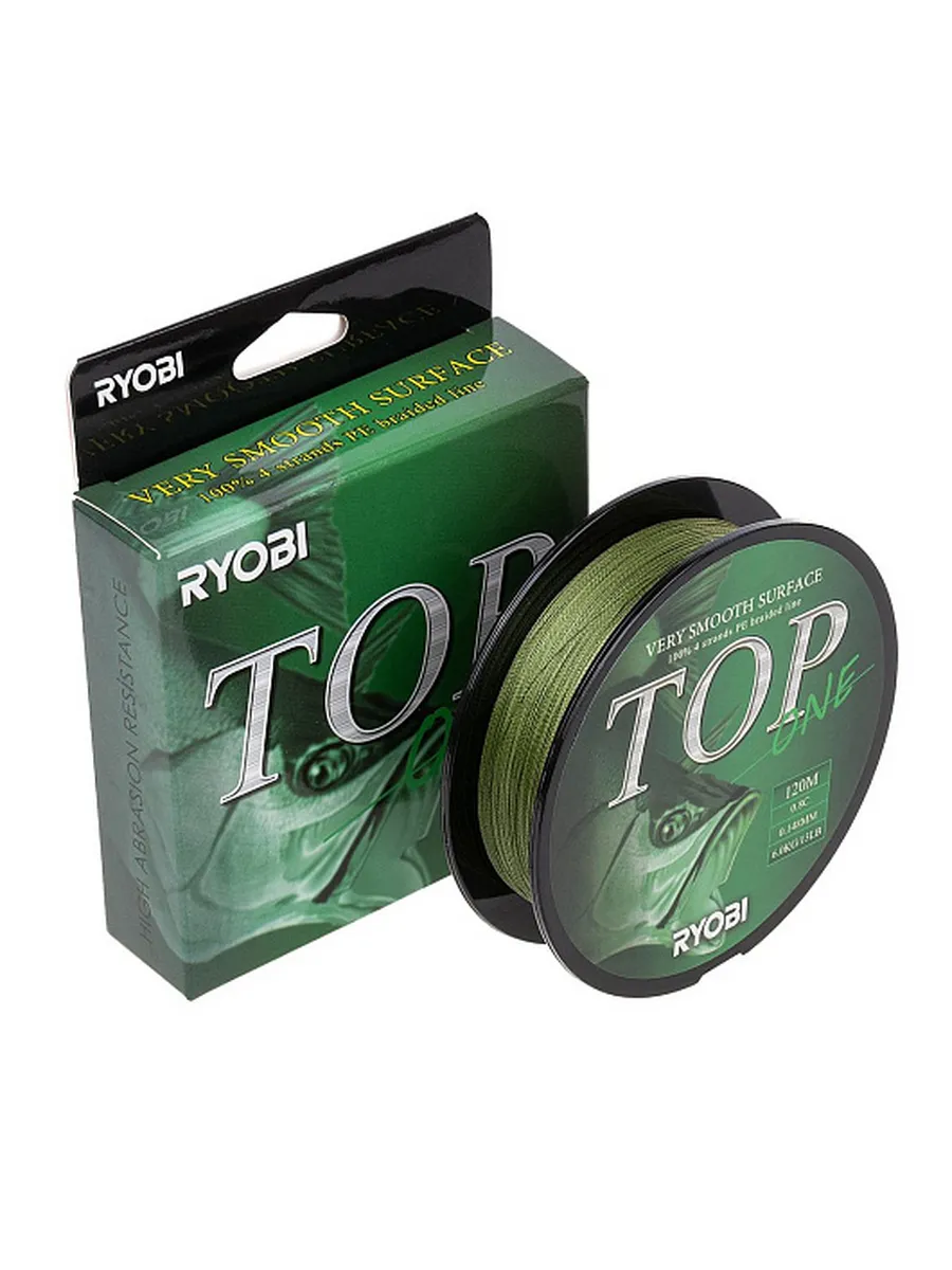 Шнур TOP PE4X-120M 0.8/d-0.148mm