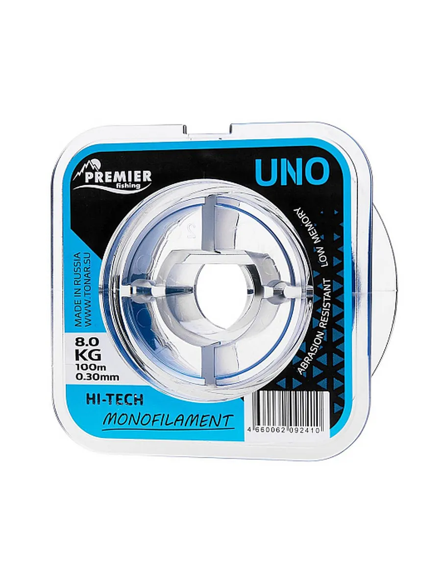 Леска UNO 0,30mm/100m Blue Nylon