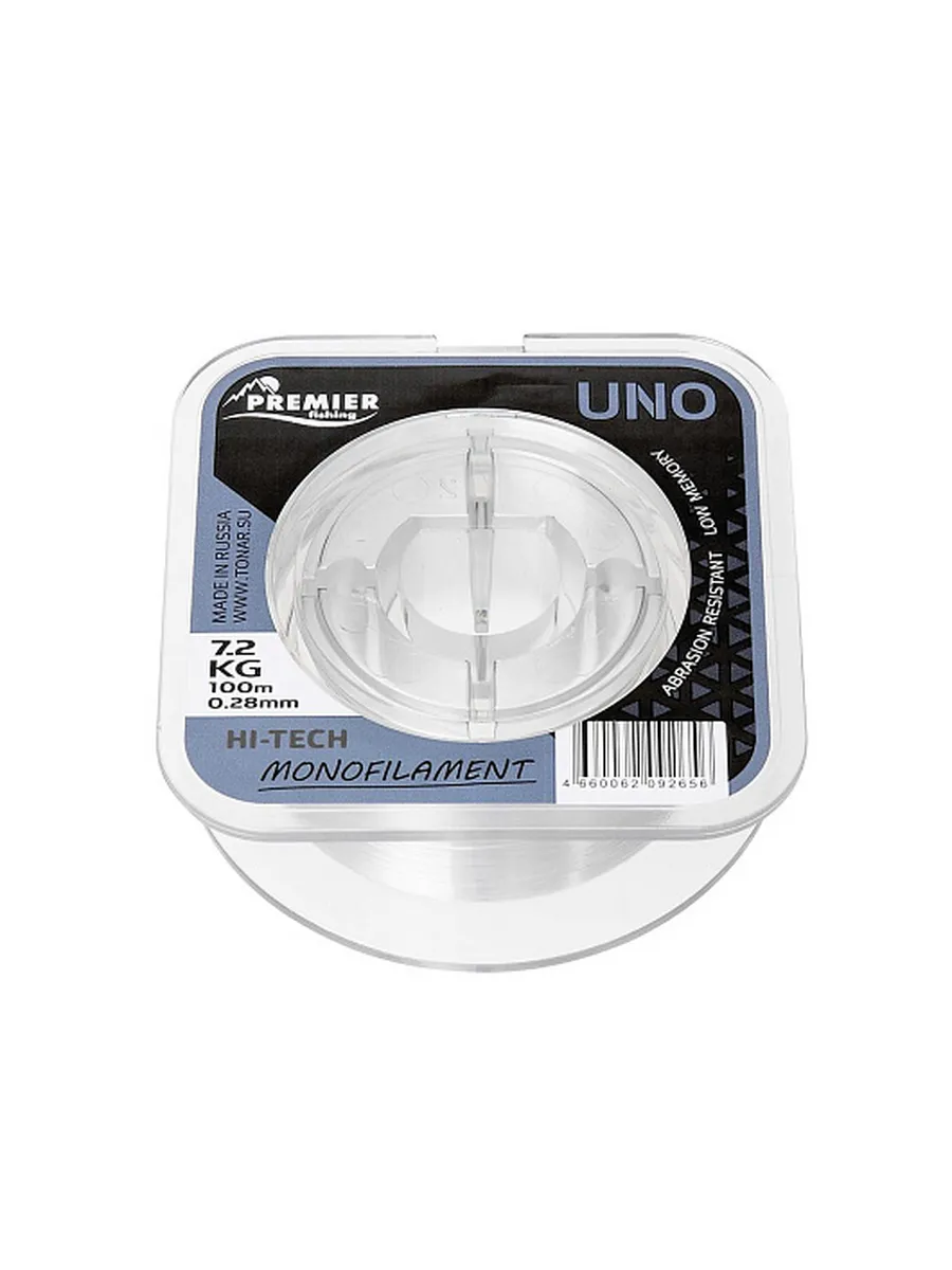 Леска UNO 0,28mm/100m Clear Nylon