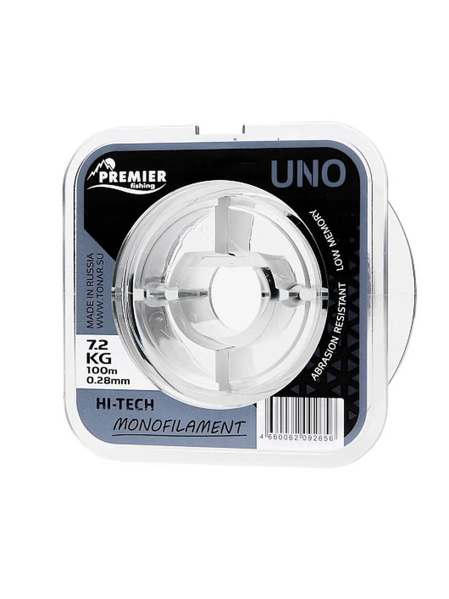 Леска UNO 0,28mm/100m Clear Nylon