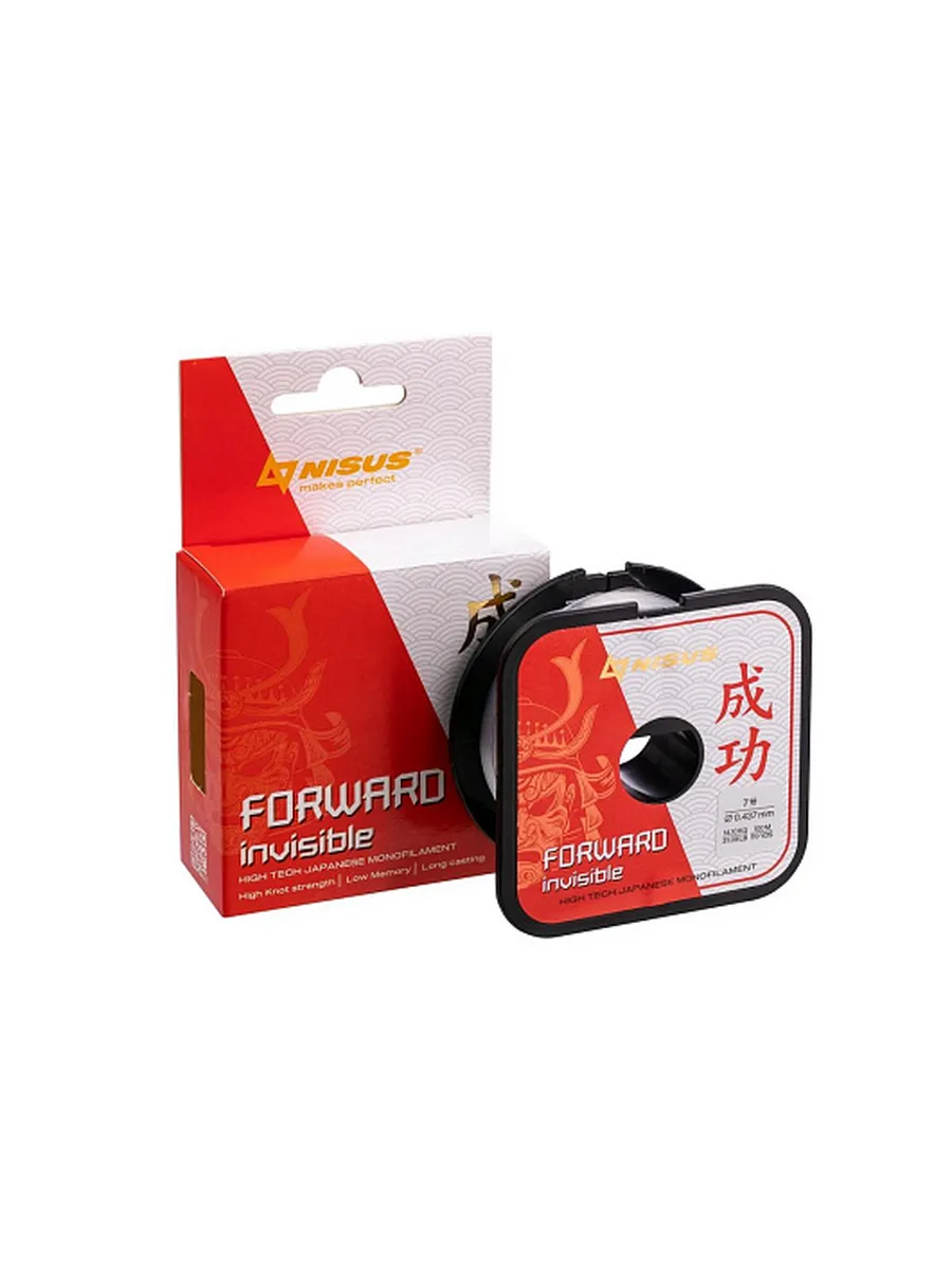Леска FORWARD Invisible 0,437mm/100m Nylon
