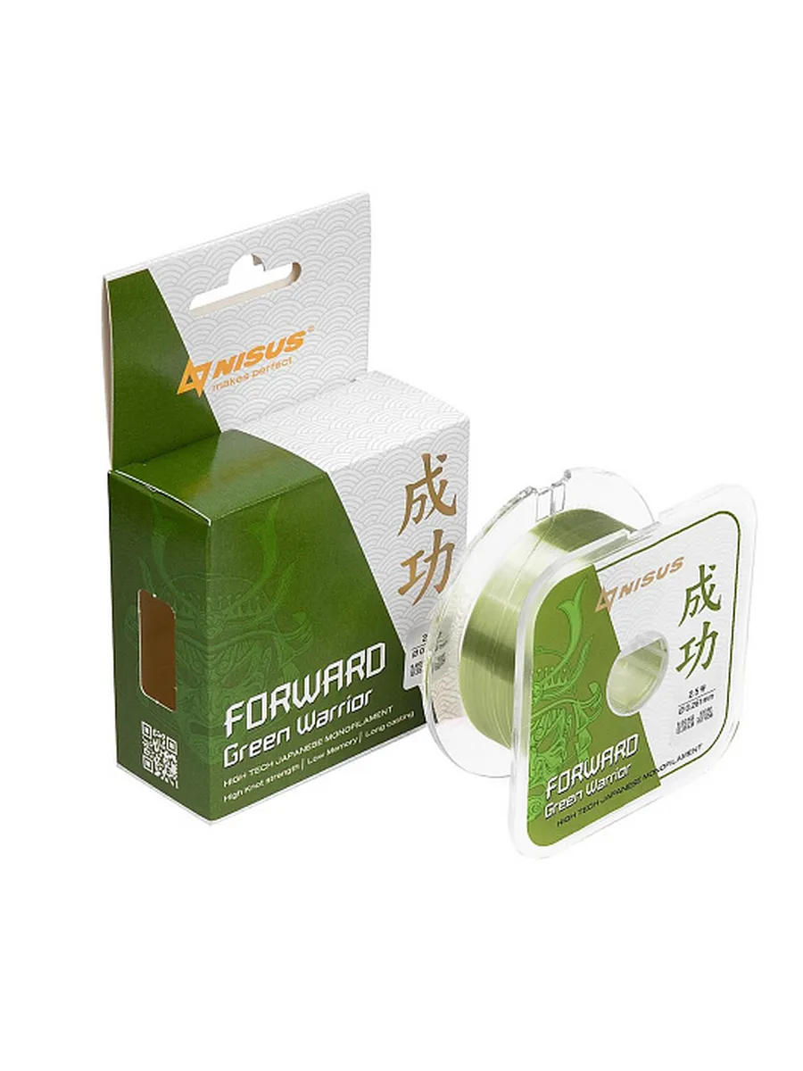 Леска FORWARD Green Warrior 0,261mm/100m Nylon