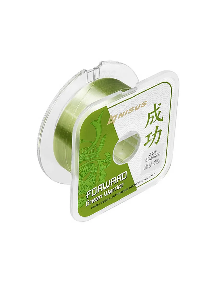 Леска FORWARD Green Warrior 0,261mm/100m Nylon