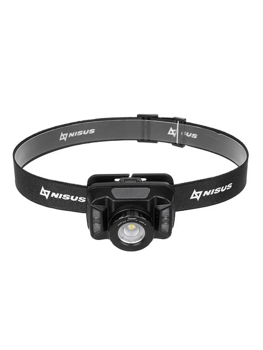 Фонарь налобный сенсорный 380 LM, IP44, USB (N-FN-HL18) PRO