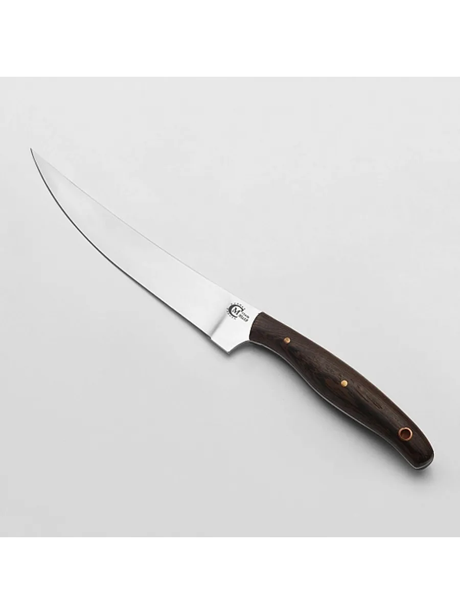 Нож Хлебный 1,ст. 95х18, венге, ц.м. (Семин)