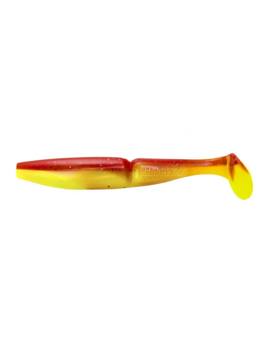 виброхвост для рыбалки Guru 3,0"/7,62 см Red Lemon 9шт.