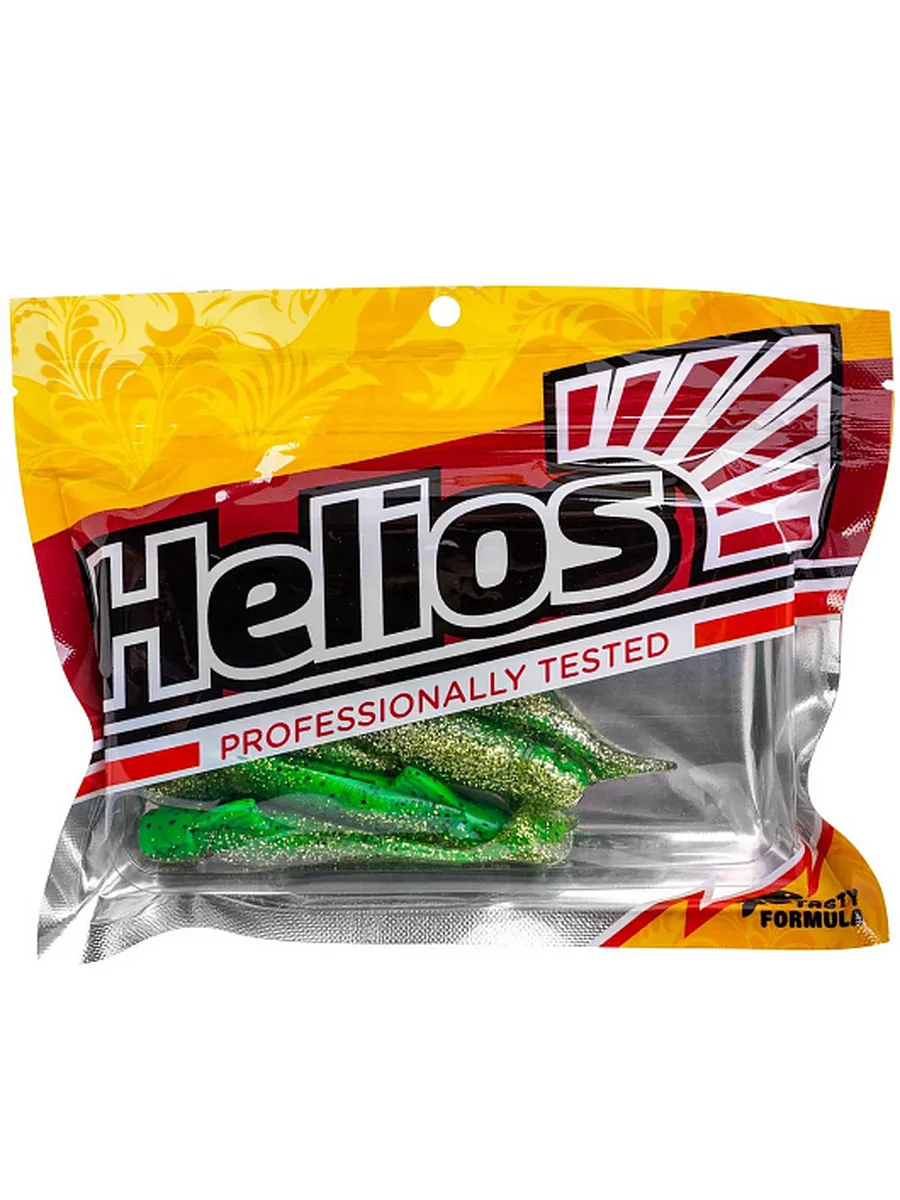 Виброхвост Jap 3,15"/8 см Green Peas 7шт. (HS-32-051) Helios
