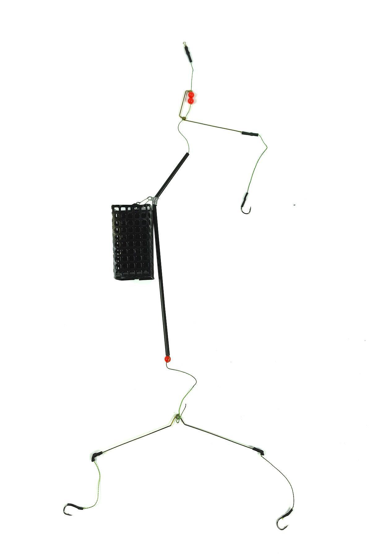 Кормушка на карпа, снасть карповая, монтаж рыболовный, 110 гр