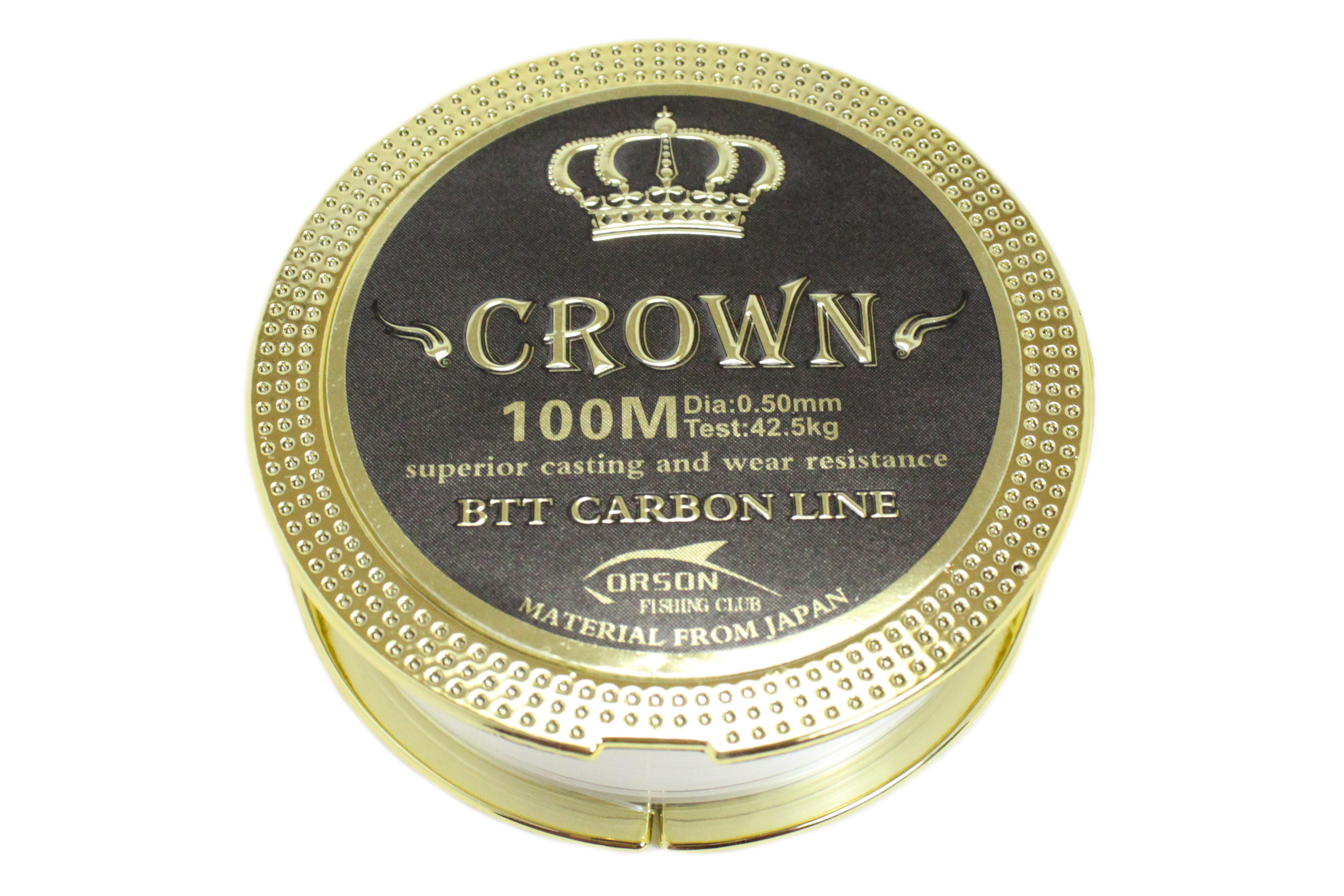 Леска Crown Carbon line 0.35 мм, 100м