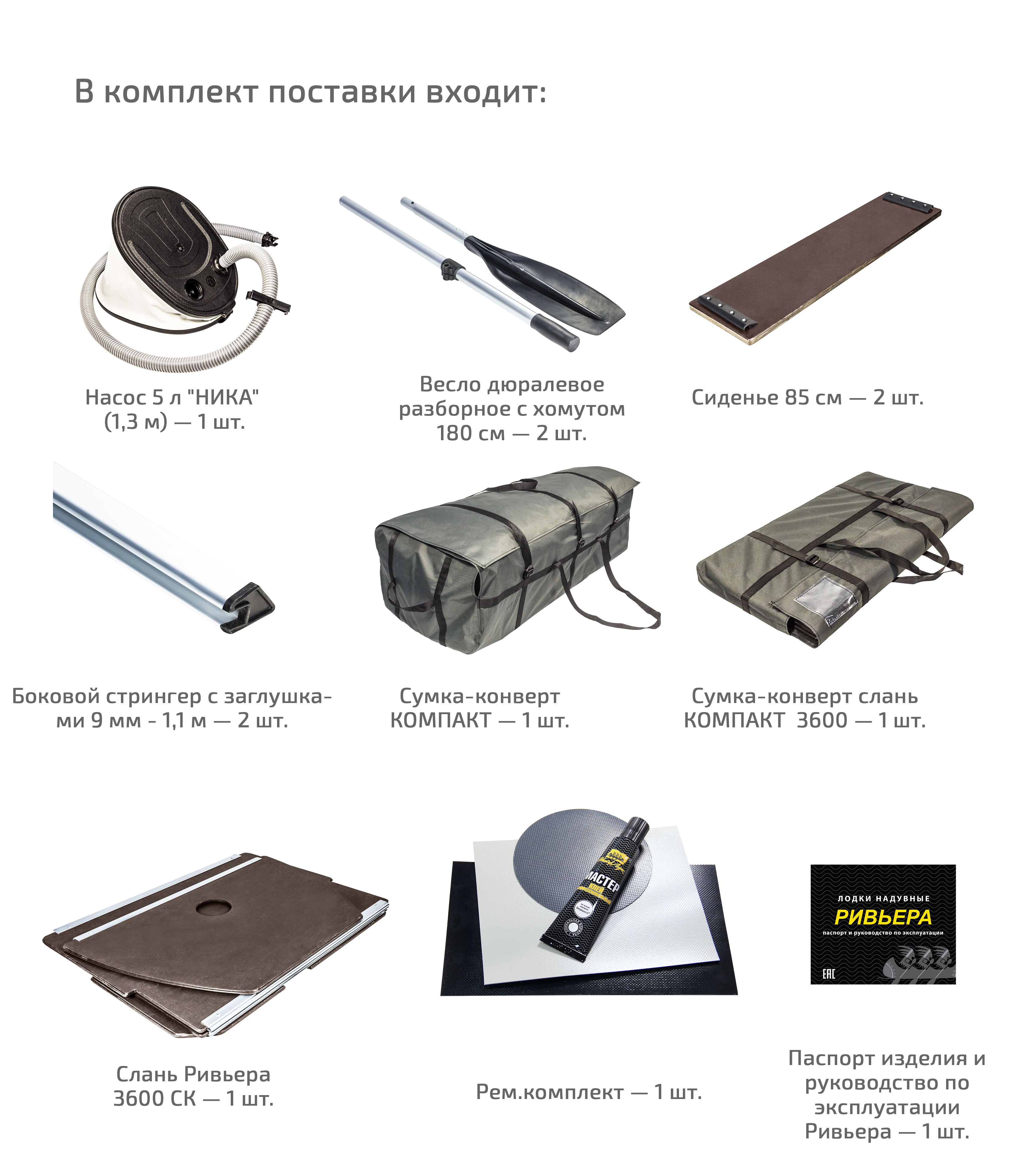 Лодка Ривьера 3600 СК Комби красный/черный