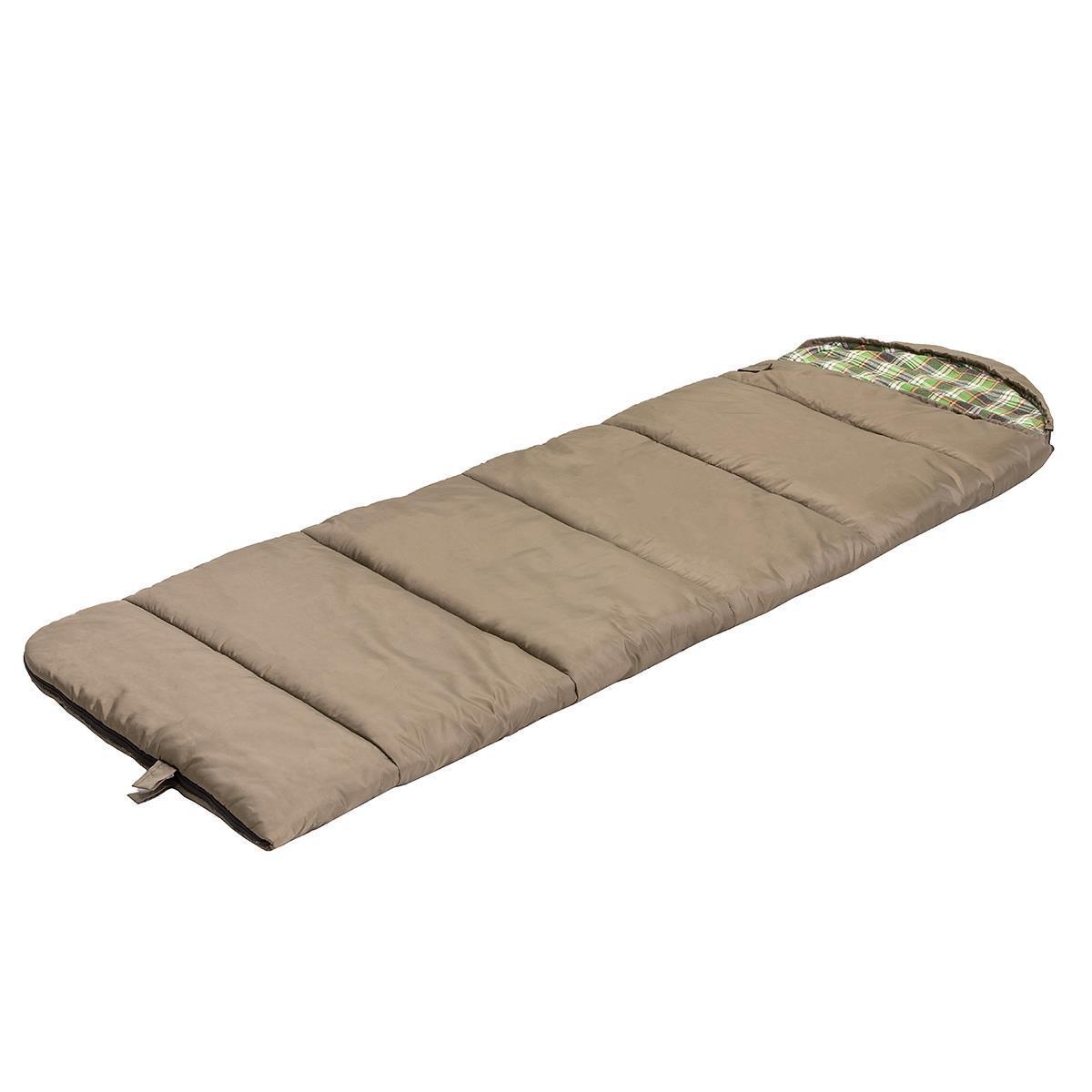 Спальный мешок Beluha 220*70 (200 гр/м.кв) хаки (термофайбер/шерсть) Helios