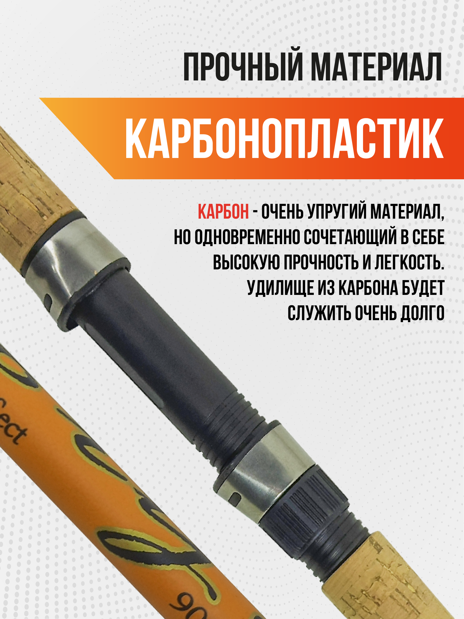 Спиннинг Victory, длина 2,40м, тест 1-7г, штекер