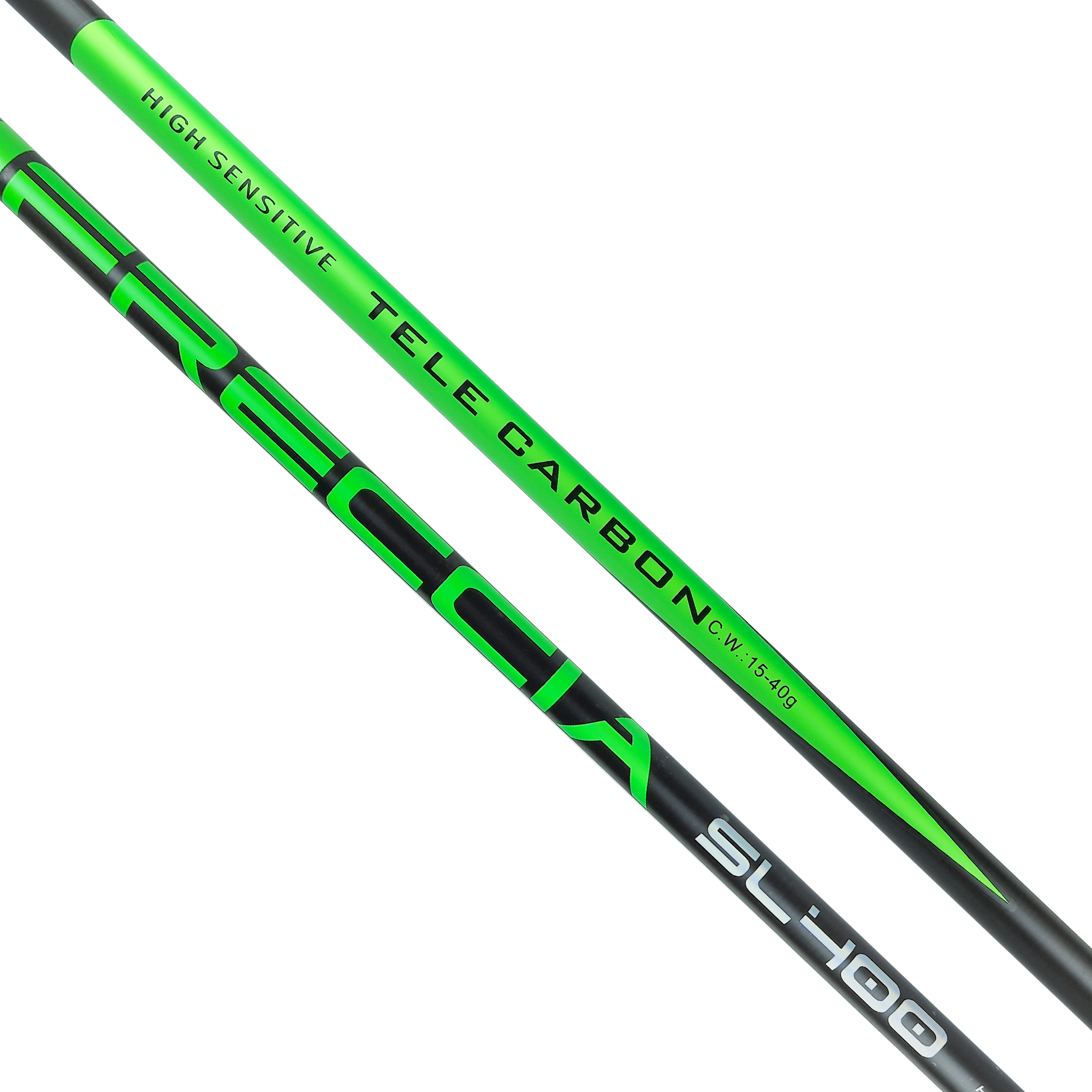 Удилище Freccia б/к, длина 4м,тест 15-40гр,carbon IM-7